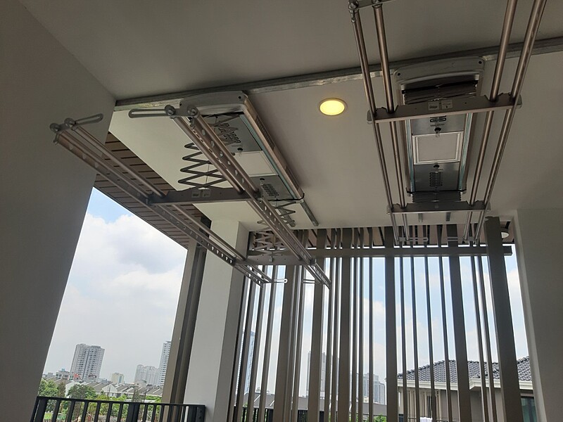 kích thước giàn phơi thông minh tiêu chuẩn