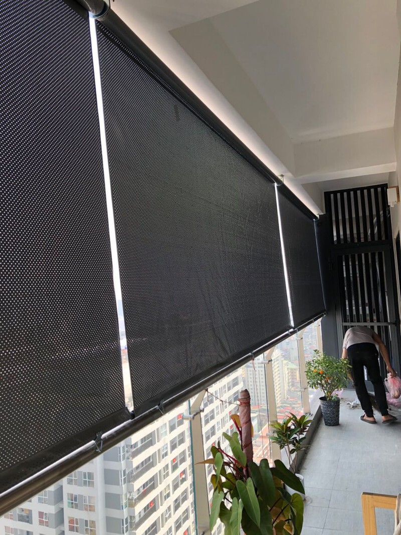 Chuẩn bị trước khi lắp bạt che nắng mưa ban công