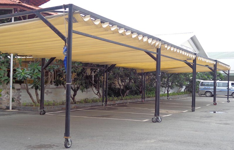 Bạt che nắng mưa khổ 6m