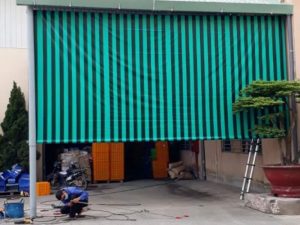 cách xử lý bạt che nắng mưa bị rách