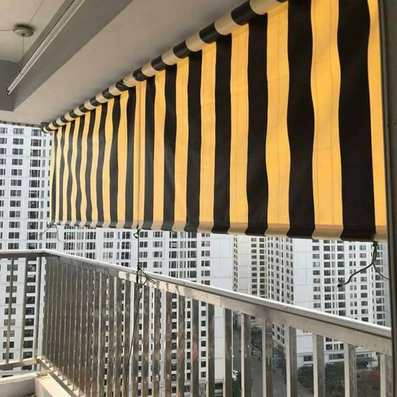 Các bước lắp bạt che nắng mưa tại ban công